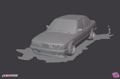 BMW 3 Series E30 3D Scan Data (Facelift, 1987-1994)