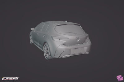 Toyota Corolla 3D Scan (2019+)