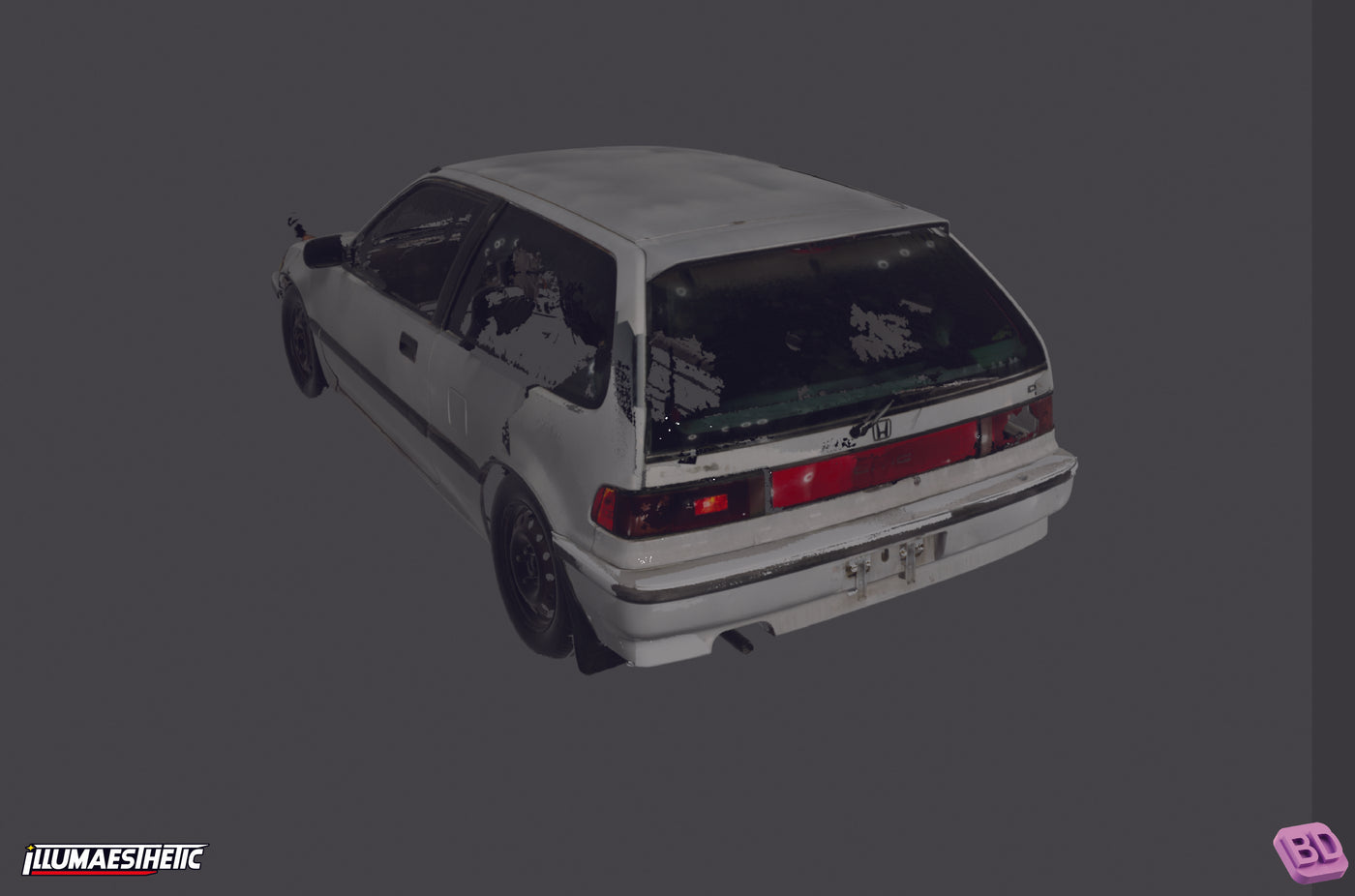 Honda Civic EF 3D Scan Data (1987-1991)