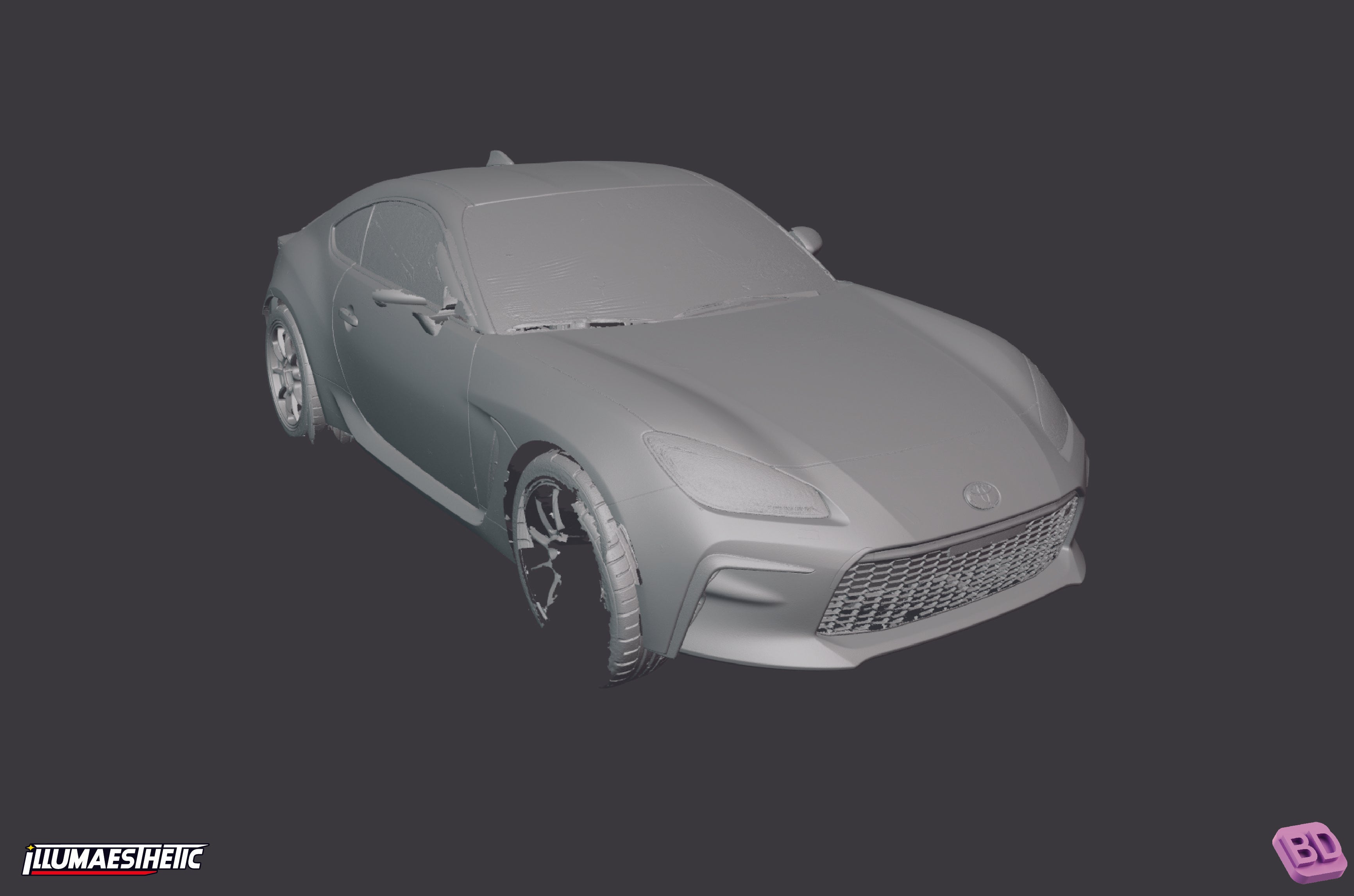 Subaru BRZ / Toyota GR86 (ZD8 / ZN8) 3D Scan (2022+) – Illumaesthetic