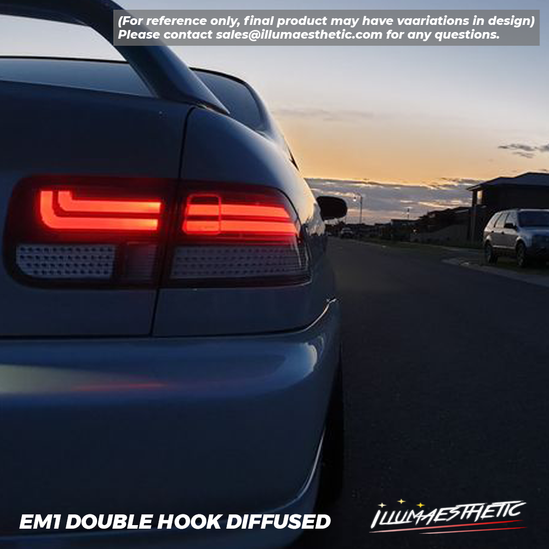 1998 honda deals civic tail lights