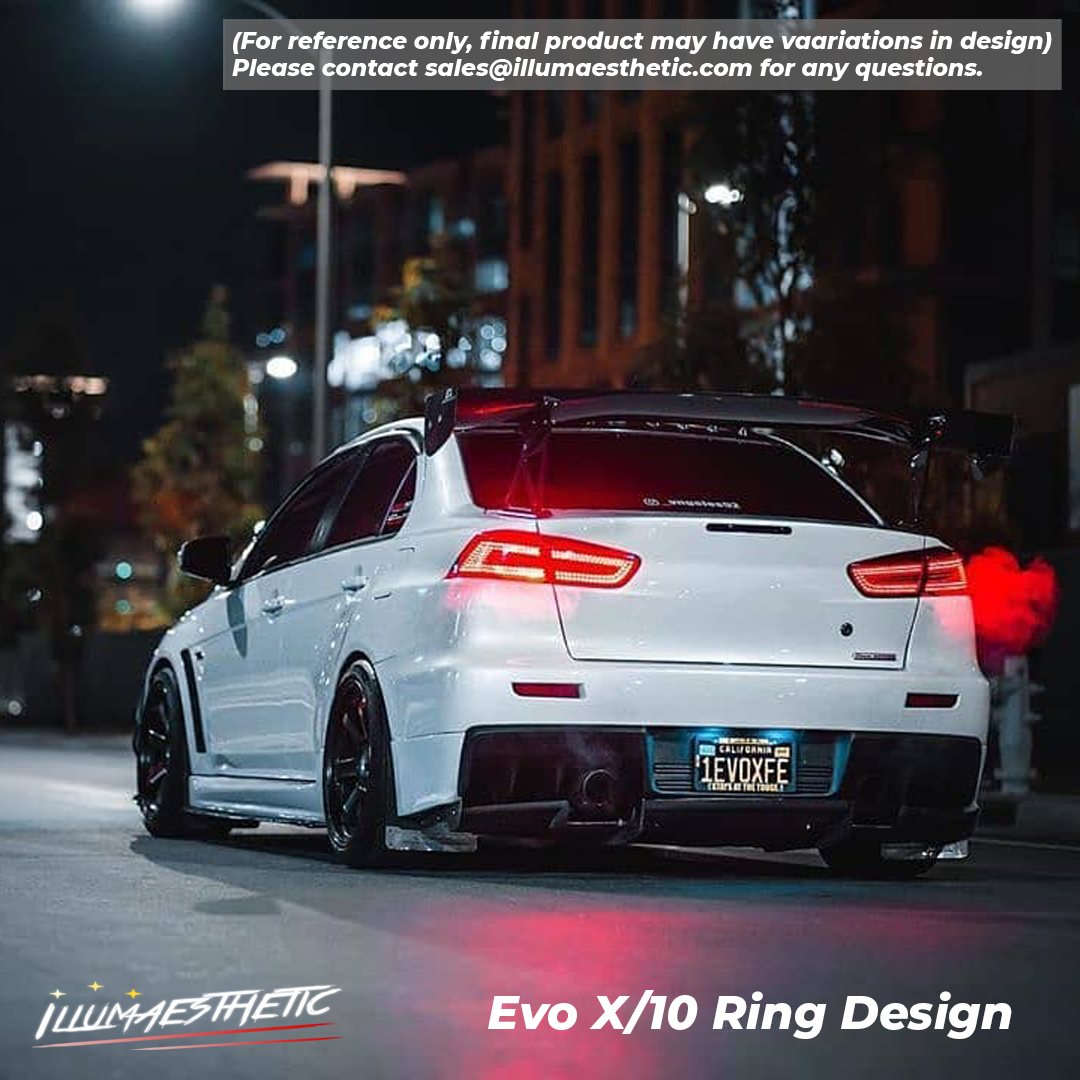 Evo x tail deals lights