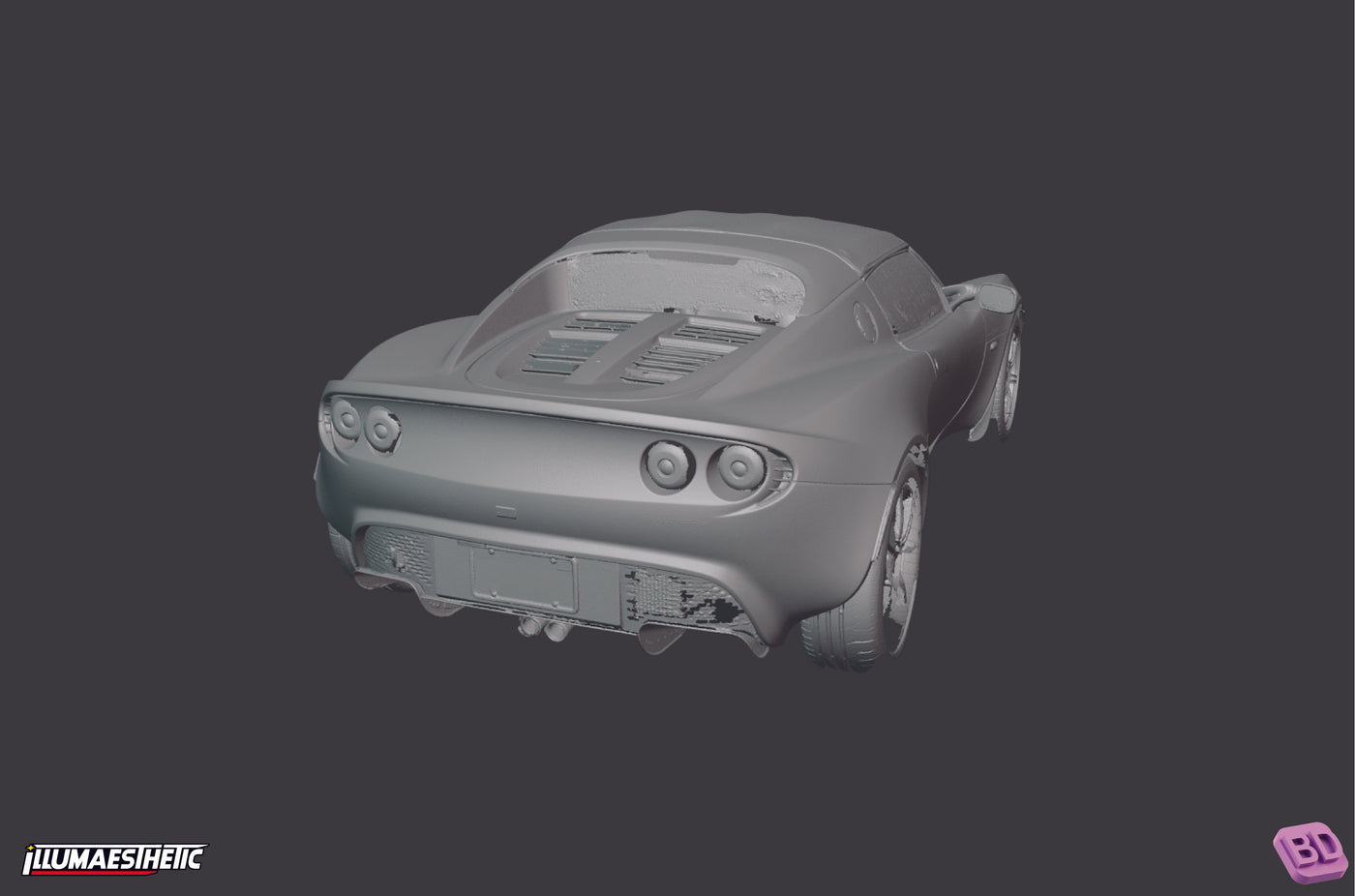 Lotus Elise S2 3D Scan (2001-2010)
