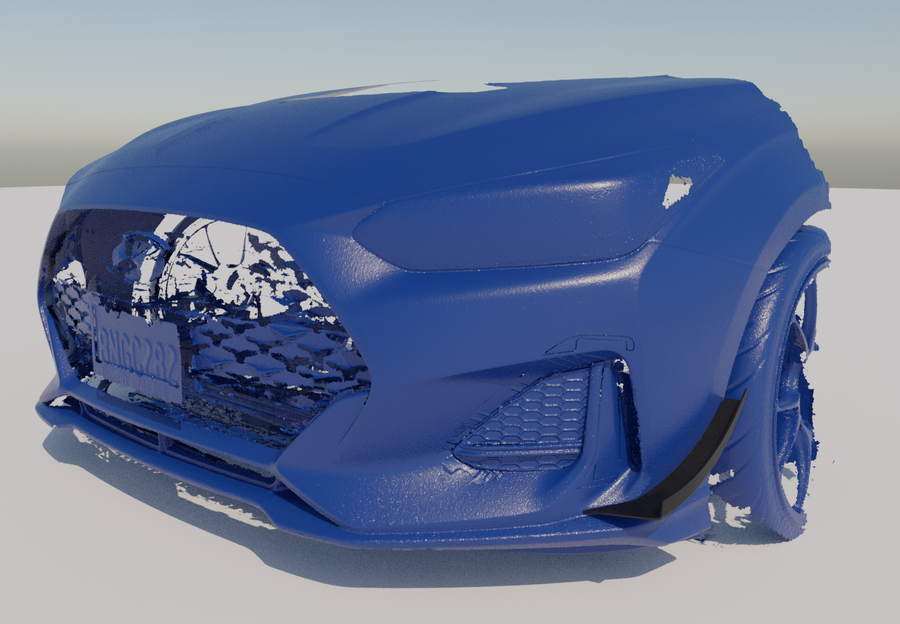 Hyundai Veloster JS (2019-2022) - Canard Set - 3D Print STL