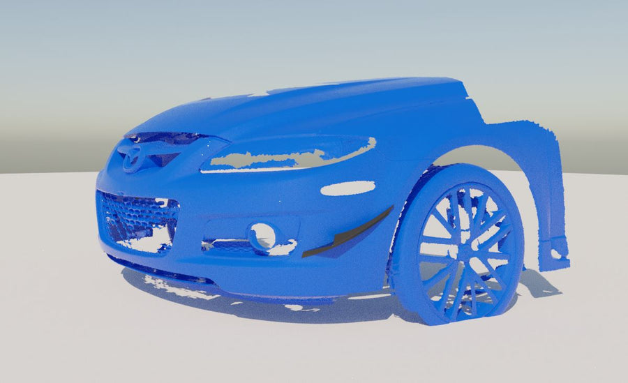 Mazda Mazdaspeed 6 GG1 (2006-2008) - Canard Set - 3D Print STL