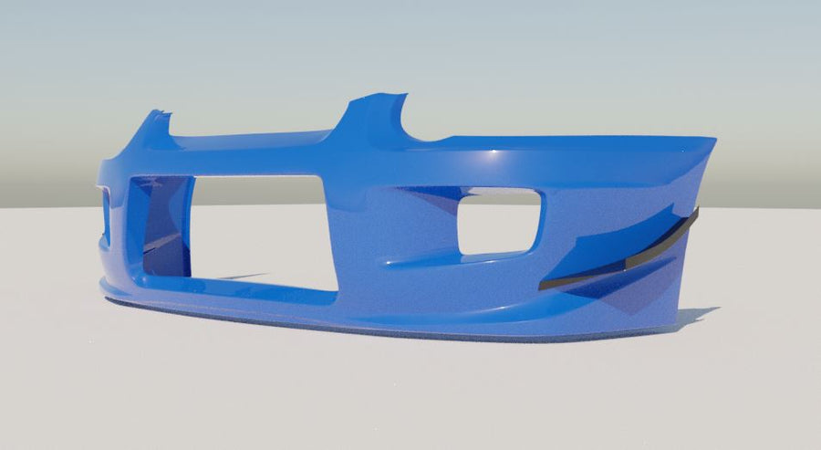 Subaru WRX STI Blobeye GD (2004-2005) - Canard Set - 3D Print STL