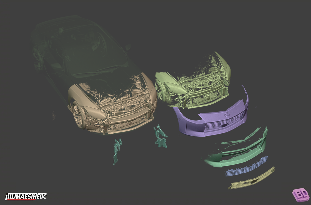 2022+ Nissan Z RZ34 / 400Z 3D Scan Files | Illumaesthetic