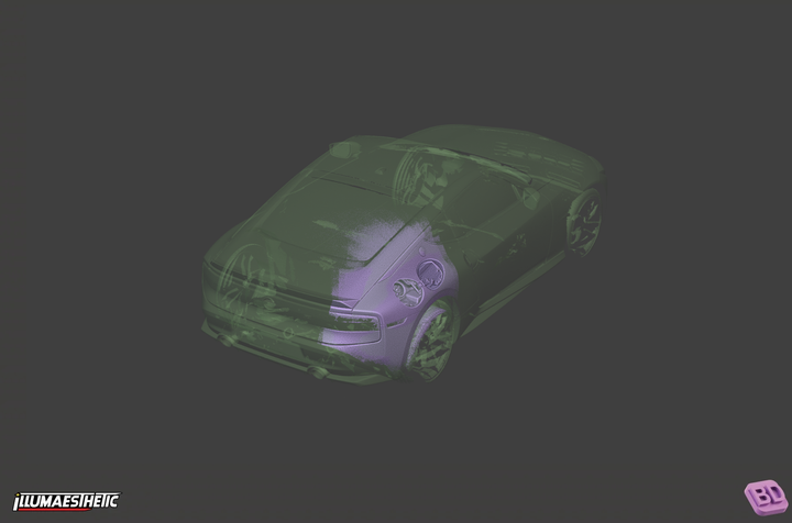 2022+ Nissan Z RZ34 / 400Z 3D Scan Files | Illumaesthetic