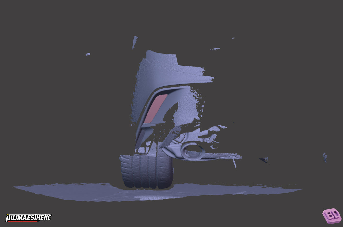 Lexus IS (XE30) 3D Scan (Facelift, 2020+)