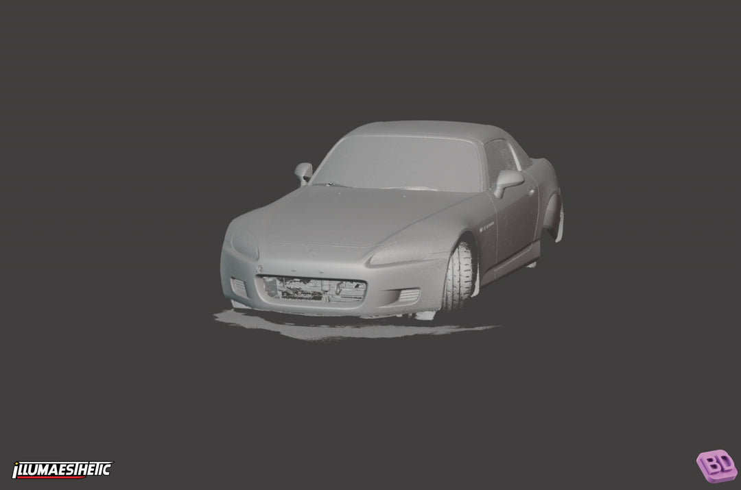 Honda S2000 (AP1) 3D Scan (1999-2003) – Illumaesthetic