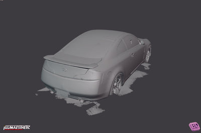 Infiniti G35 Coupe 3D Scan (2003-2007)