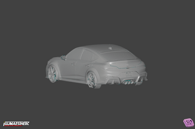 Acura Integra Type S (DE5) 3D Scan Data (2022)