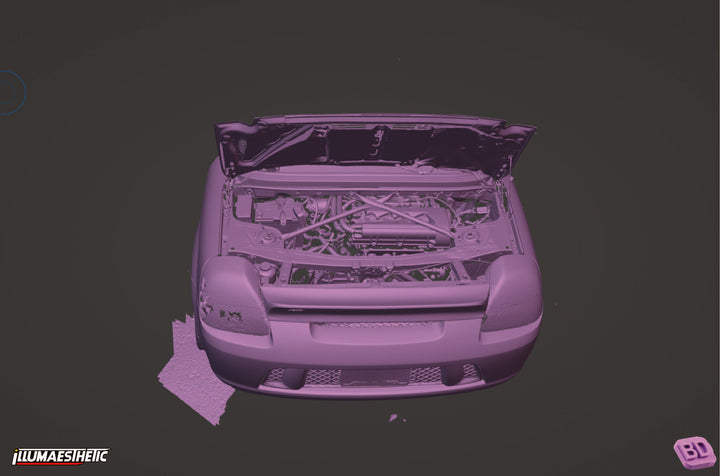 Toyota MR2 Spyder (ZZW30) 3D Scan (2000-2007) – Illumaesthetic