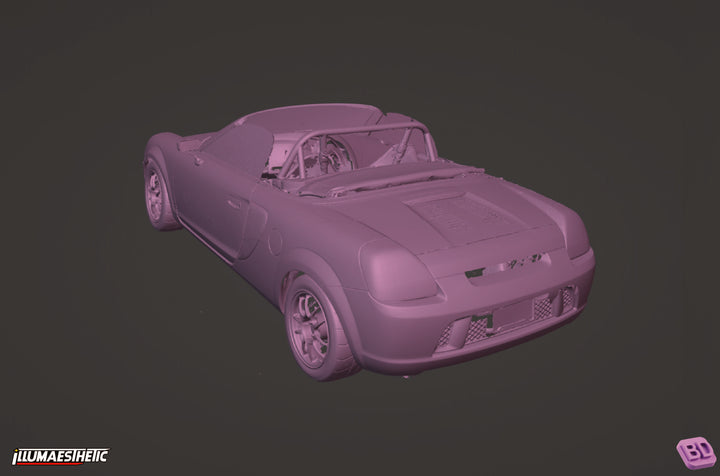 2000-2007 Toyota MR2 Spyder ZZW30 3D Scan Files | Illumaesthetic