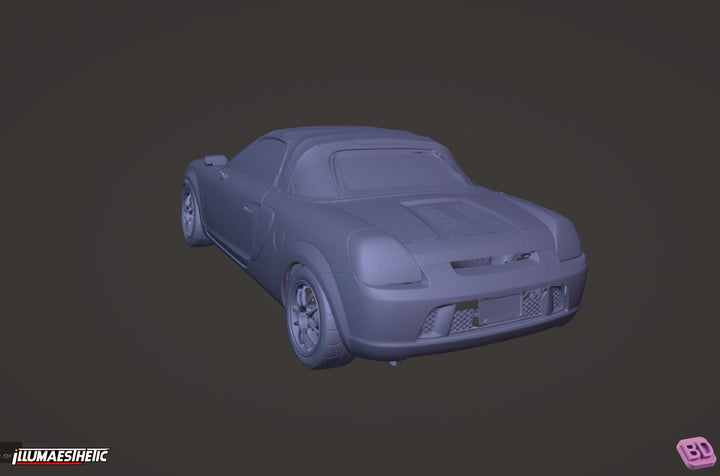 2000-2007 Toyota MR2 Spyder ZZW30 3D Scan Files | Illumaesthetic