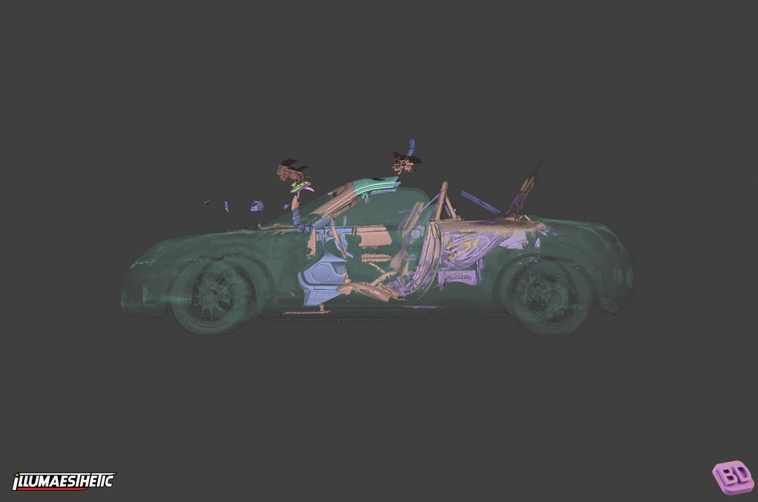 Toyota MR2 Spyder (ZZW30) 3D Scan (2000-2007) – Illumaesthetic