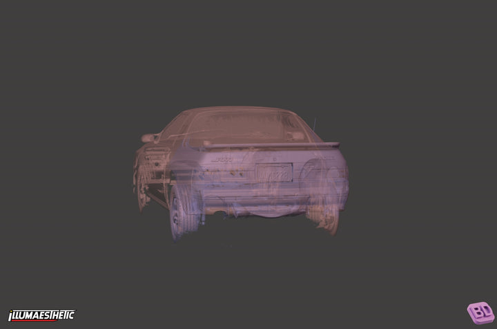 ■732656■H3年■RX-7(FC3S)■BRIDE/ブリッド■FC3S SA22C■運転席シートレール■