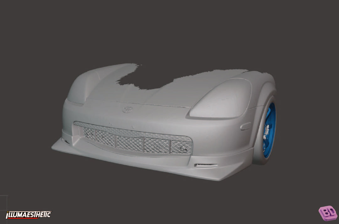 Toyota MR2 Spyder ZZW30 Aero STL Files | Illumaesthetic