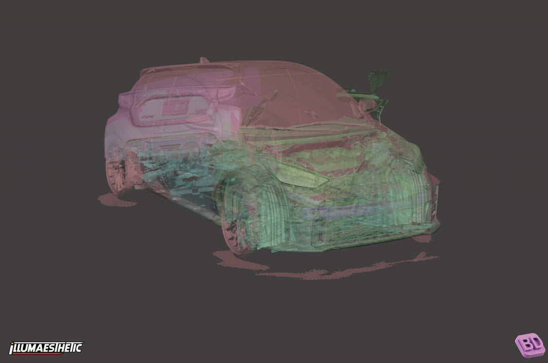 Toyota GR Yaris (GXPA16) 3D Scan (2020-2023) – Illumaesthetic