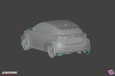 Toyota GR Yaris 3D Scan (2021+)