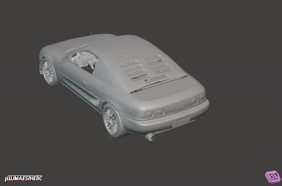 1989-1999 Toyota MR2 SW20 3D Scan Files | Illumaesthetic