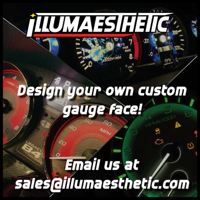 DON'T SEE YOUR MAKE/MODEL LISTED? CUSTOM ORDER HERE! (GAUGE FACES)