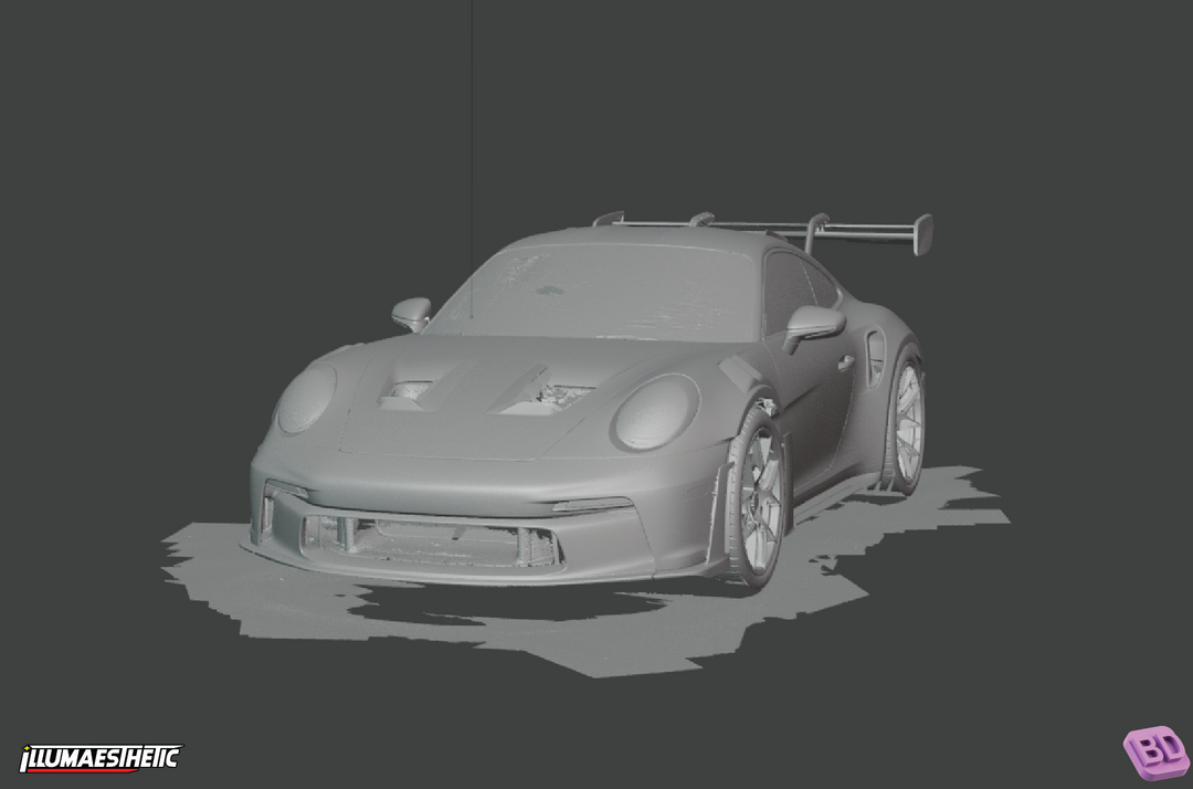Porsche 911 GT3 RS (992) 3D Scan (2022+) – Illumaesthetic