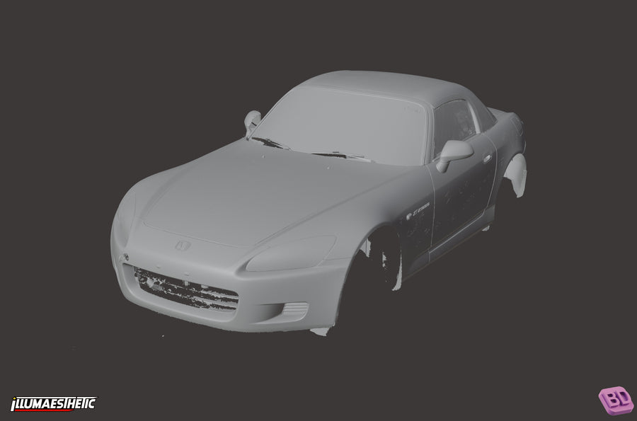Honda S2000 (AP1) 3D Scan (1999-2003) - cover