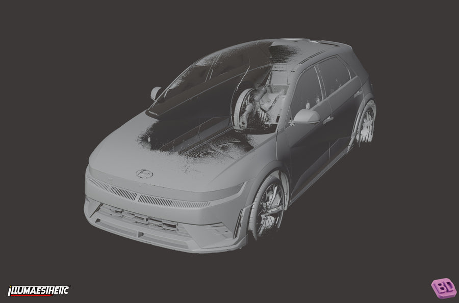 Hyundai Ioniq 5 N (NE) 3D Scan (2023+) - cover