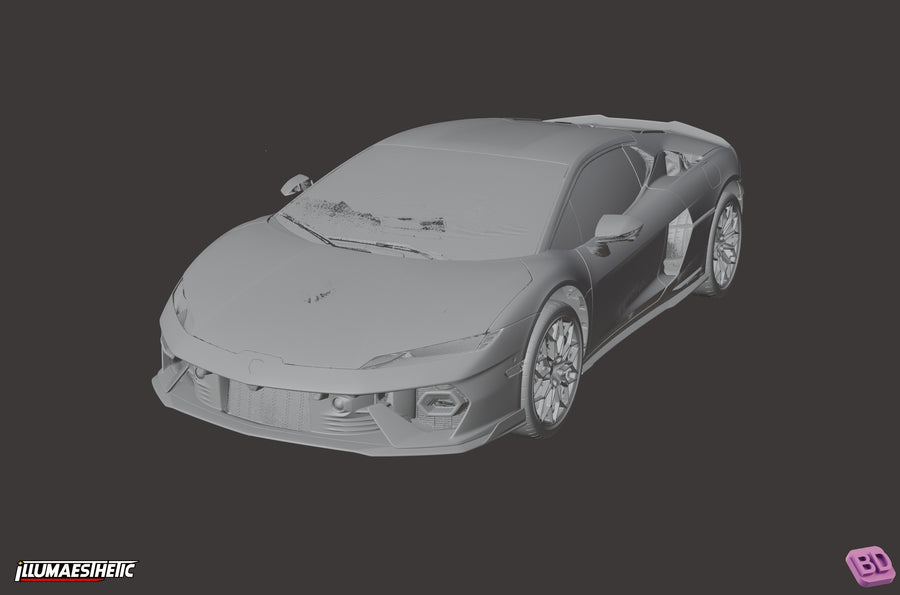 Lamborghini Temerario 3D Scan (2025+) - cover