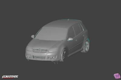 Volkswagen Golf GTI MKV 3D Scan Data (2004-2009)