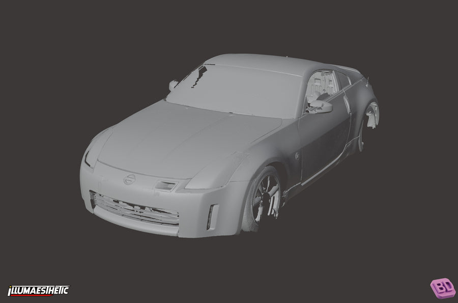 Nissan 350Z (Z33) 3D Scan (2003-2006) - cover