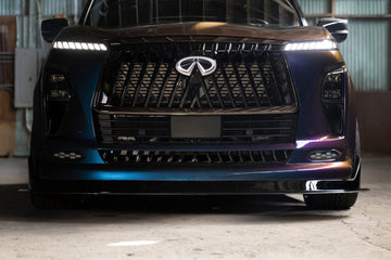 INFINITI QX80 R-Spec from the front, low angle