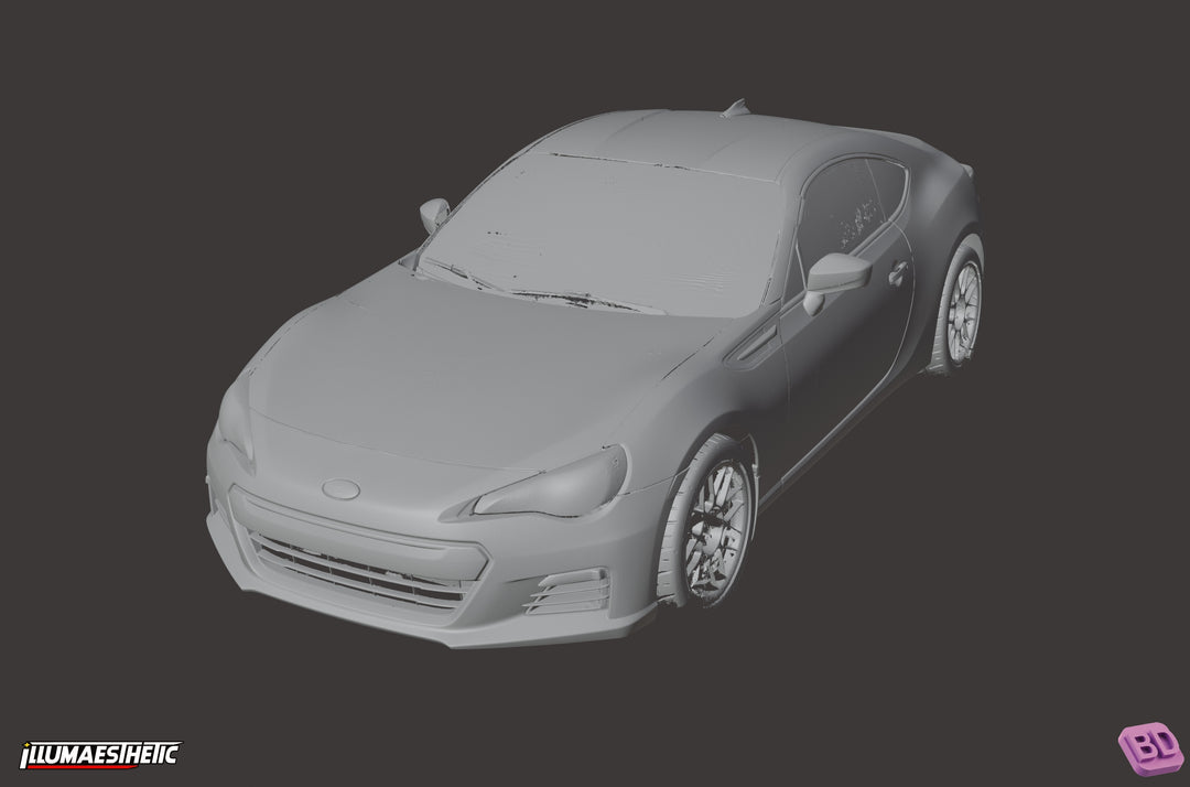 Subaru BRZ / FR-S / GT86 ZN6 3D Scan Files | Illumaesthetic