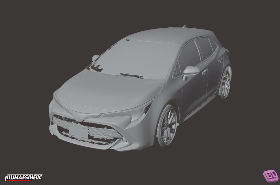 Toyota Corolla XSE (E210) 3D Scan (2019+) - cover