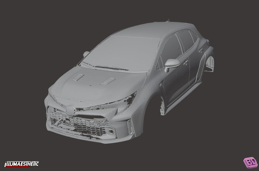 Toyota GR Corolla (GZEA14) 3D Scan (2023+) - cover