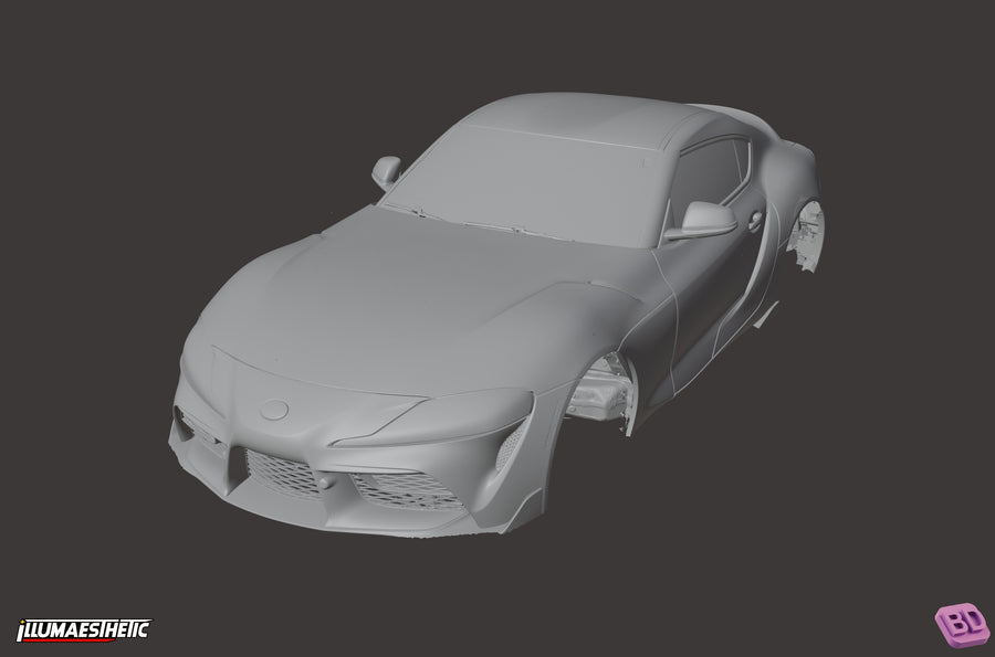 Toyota GR Supra (A90) 3D Scan (2019+) - cover