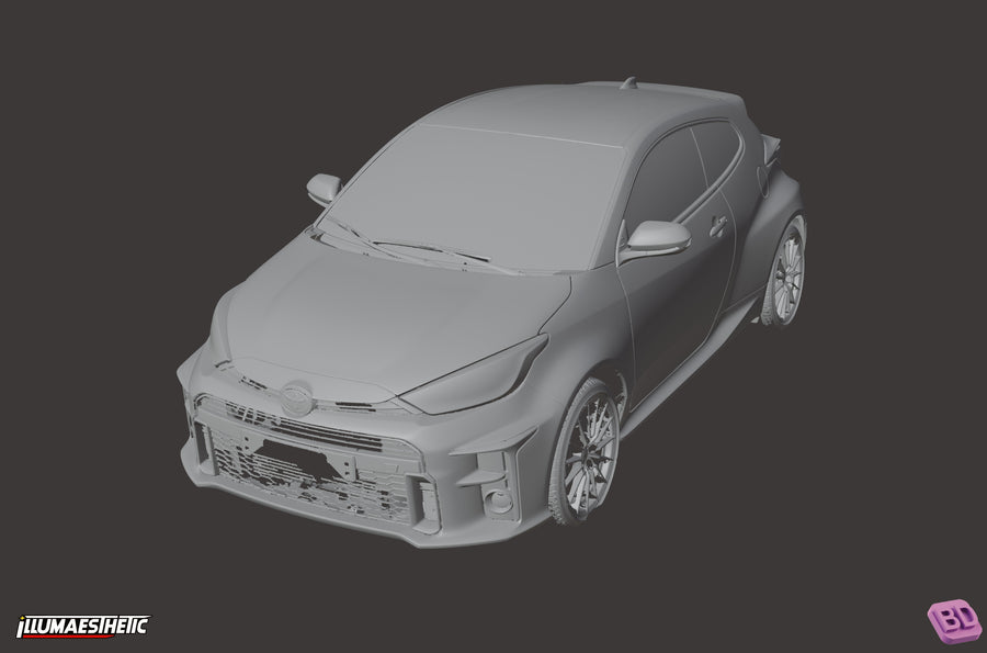 Toyota GR Yaris (GXPA16) 3D Scan (2020-2023) - cover