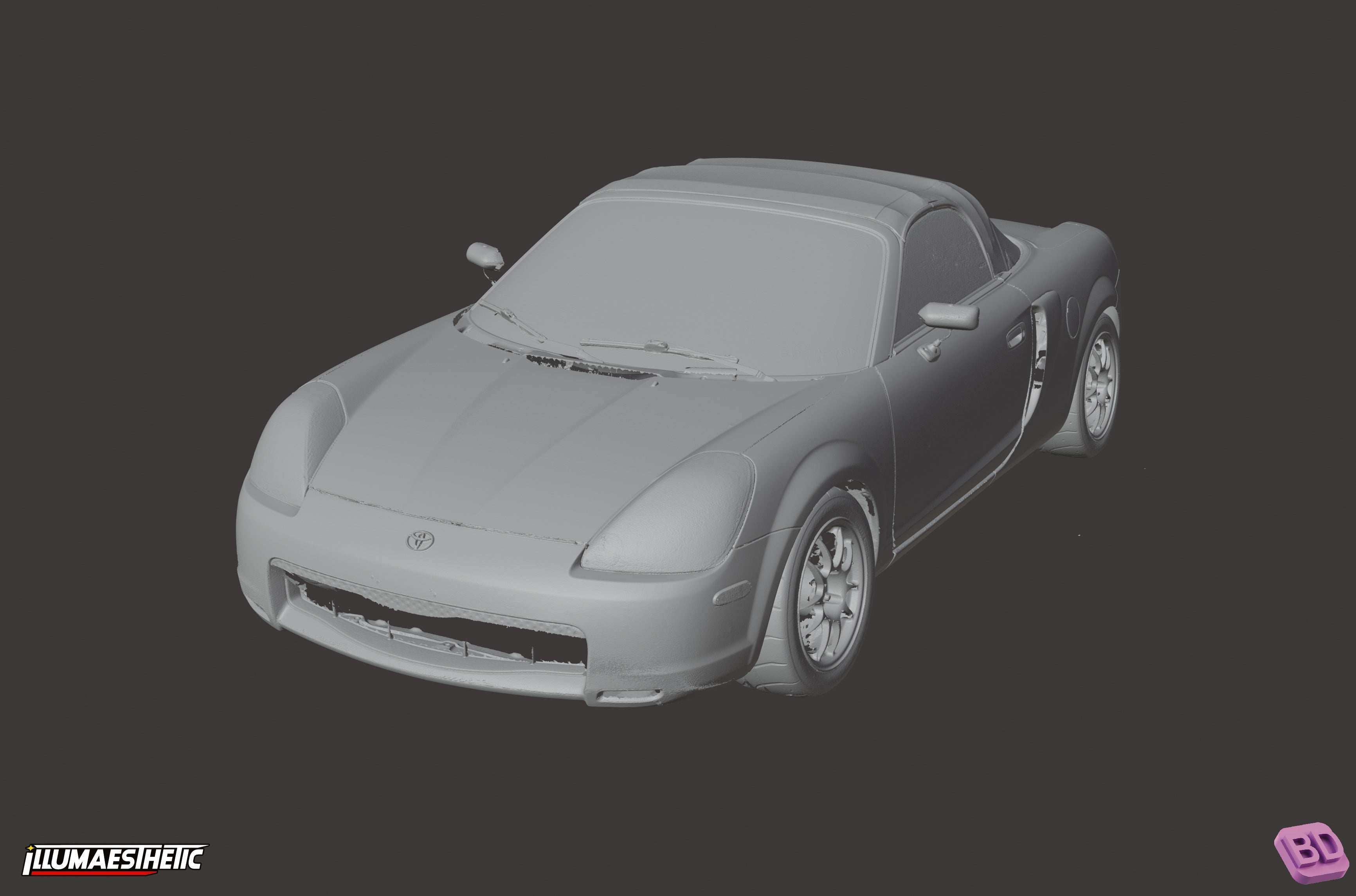 【みーたんページ】 2000-2007 Toyota MR2 Spyder ZZW30 3D Scan Files | Illumaesthetic