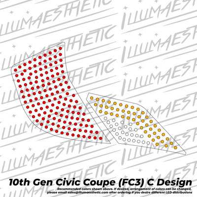 Honda Civic Coupe (FC3,10th Gen) - Complete DIY Kit