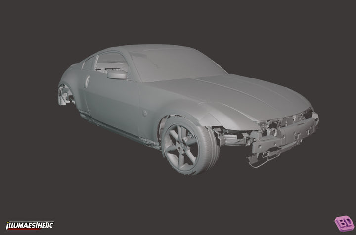 Nissan 350Z (Z33) 3D Scan (2003-2006) – Illumaesthetic