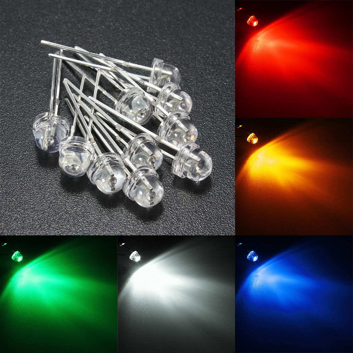 5mm Strawhat LEDs Illumaesthetic-Spec - Multiple Colors