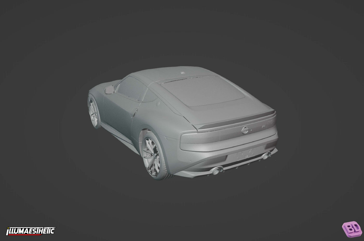 Nissan 400Z 3D Scan (2022+)