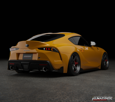 Toyota Supra MKV 3D Printed Light Inserts (for DIY V2)