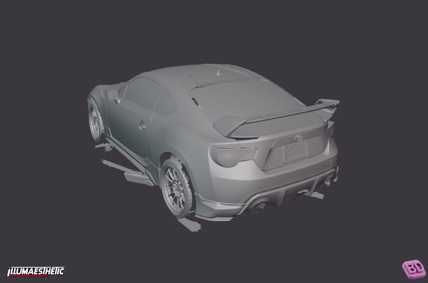 Scion FRS / Toyota GT86 3D Scan (2013-2017)