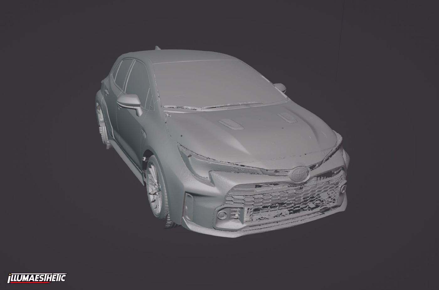 Toyota GR Corolla 3D Scan (2023+)