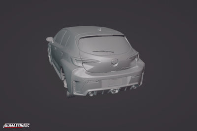 Toyota GR Corolla 3D Scan (2023+)