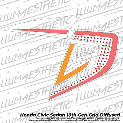 Honda Civic Sedan (FC1, 2 and 5/FK, 10th Gen) - Complete DIY Kit