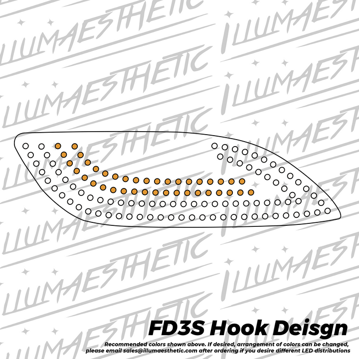 Mazda RX-7 FD3S Corner Marker DIY Kit | Illumaesthetic