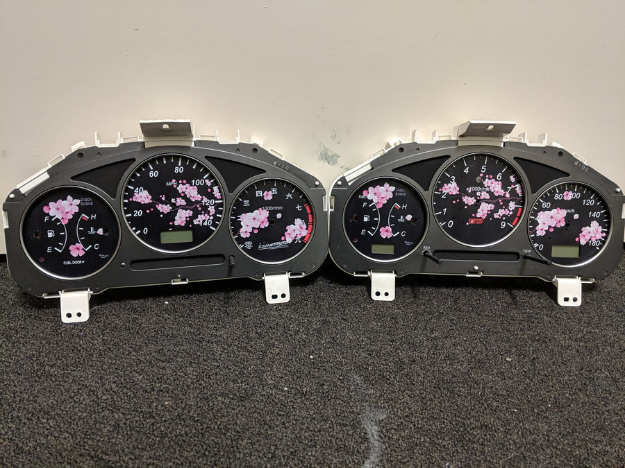 Illumaesthetic Subaru Impreza Bugeye WRX/STI (GD) - Gauge Faces (02-03)
